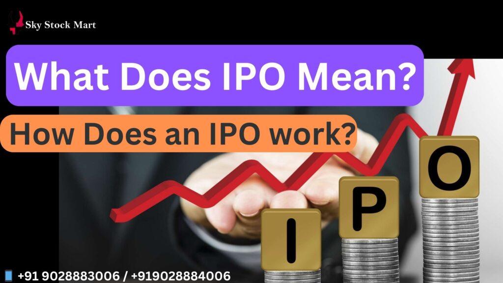 What Does IPO Mean? | How Does an IPO work?